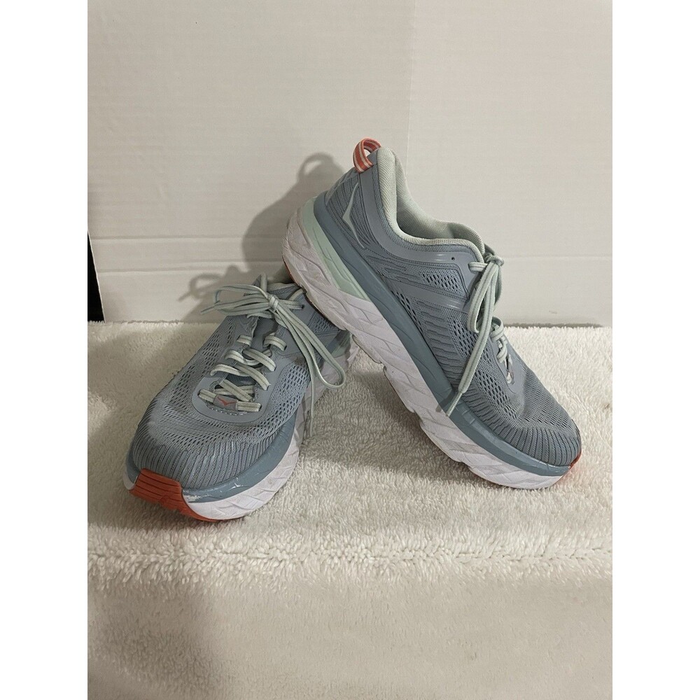 Size 9 - Hoka One One Bondi 7 Blue Fog Women’s